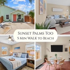 Sunset Palms Too • 2BR • 5 Min Walk to Beach!